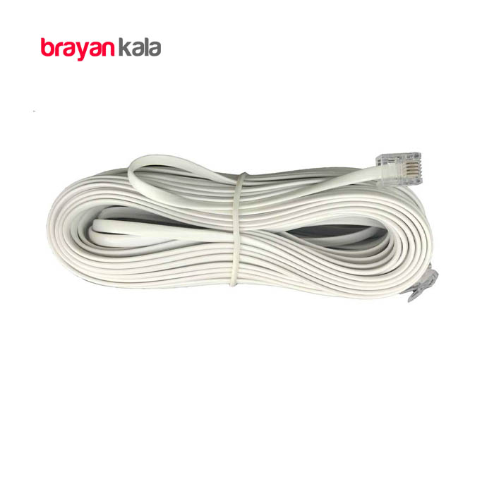 عکس اصلی کابل تلفن کد 004 طول 20 متر